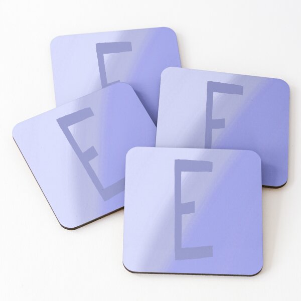 Item preview, Periwinkle E with Gradient Background designed and sold by MusicQueen17.