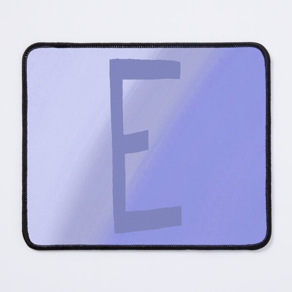 Item preview, Periwinkle E with Gradient Background designed and sold by MusicQueen17.