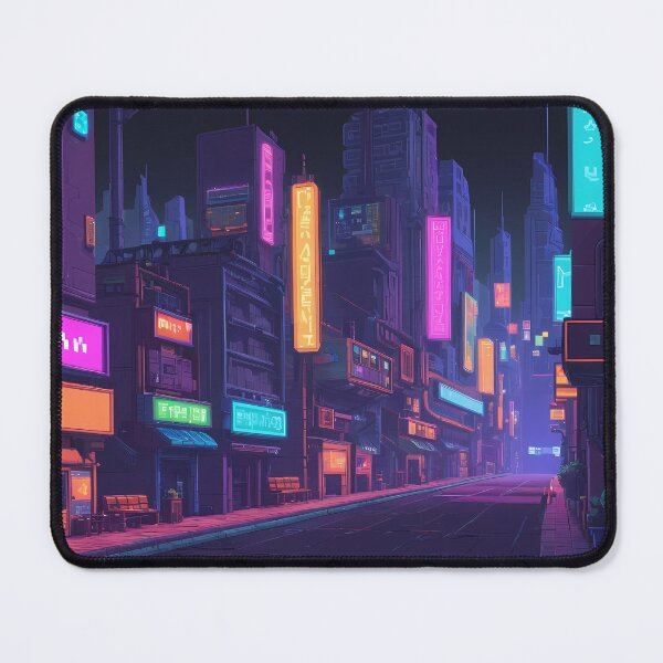 Item preview, Cyberpunk Pixel Art City Street designed and sold by papi1998.