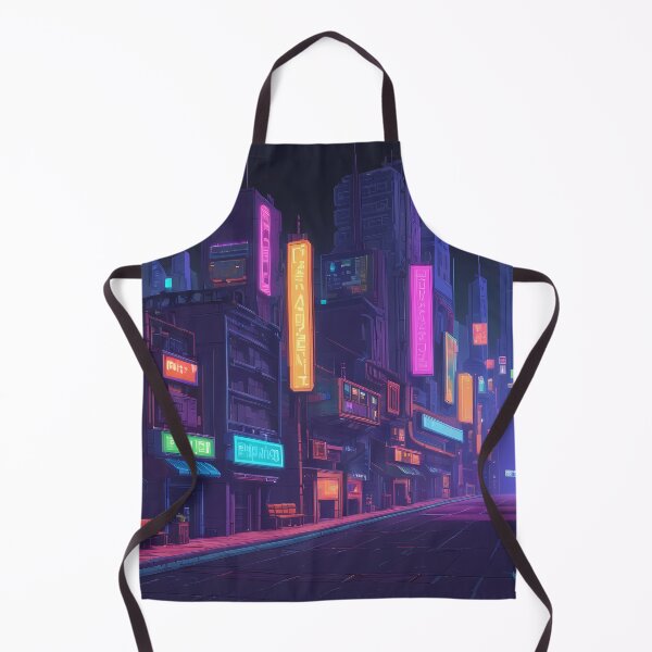 Item preview, Cyberpunk Pixel Art City Street designed and sold by papi1998.