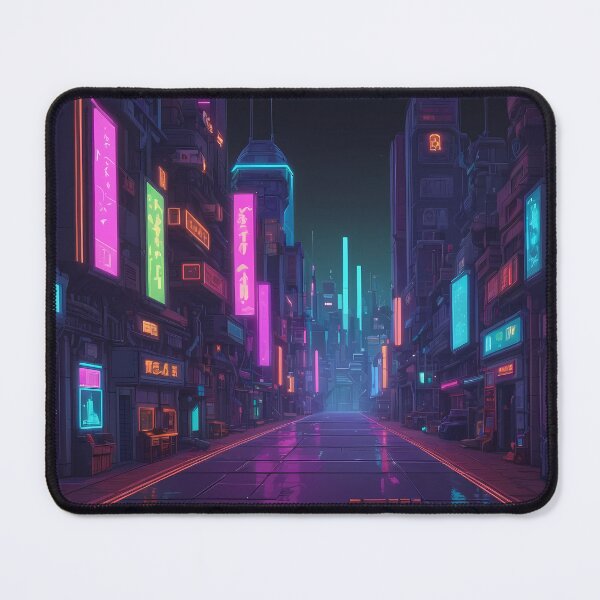 Item preview, Cyberpunk Pixel Art City Street designed and sold by papi1998.