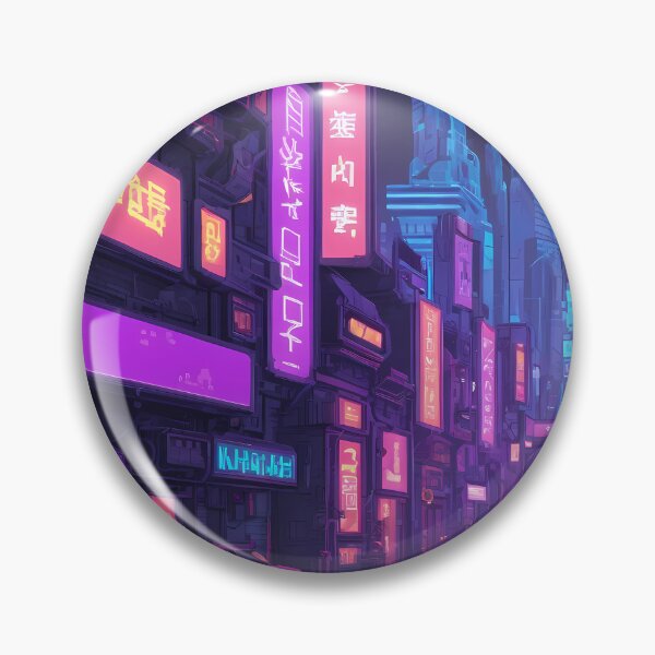 Item preview, Cyberpunk Pixel Art City Street designed and sold by papi1998.