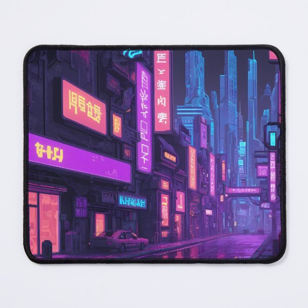Item preview, Cyberpunk Pixel Art City Street designed and sold by papi1998.