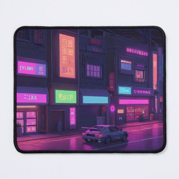 Item preview, Cyberpunk Pixel Art City Street designed and sold by papi1998.