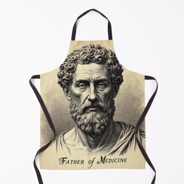 Item preview, Gift for Doctors, "The Father of Medicine" Design, Tribute to the Profession designed and sold by MontanaVibes.