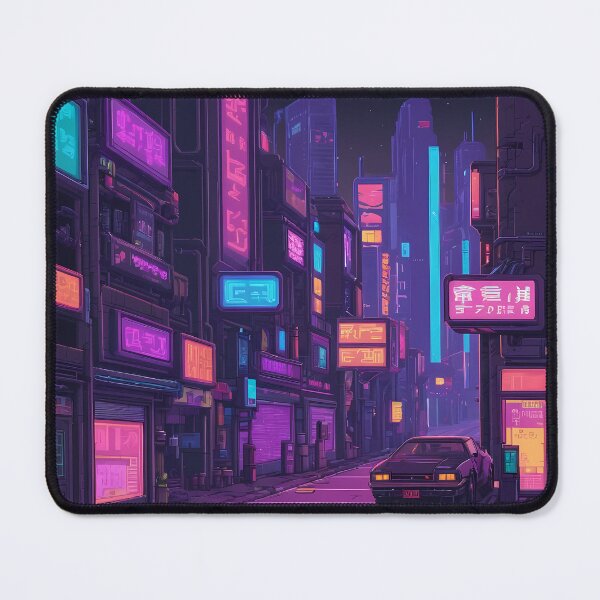 Item preview, Cyberpunk Pixel Art City Street designed and sold by papi1998.