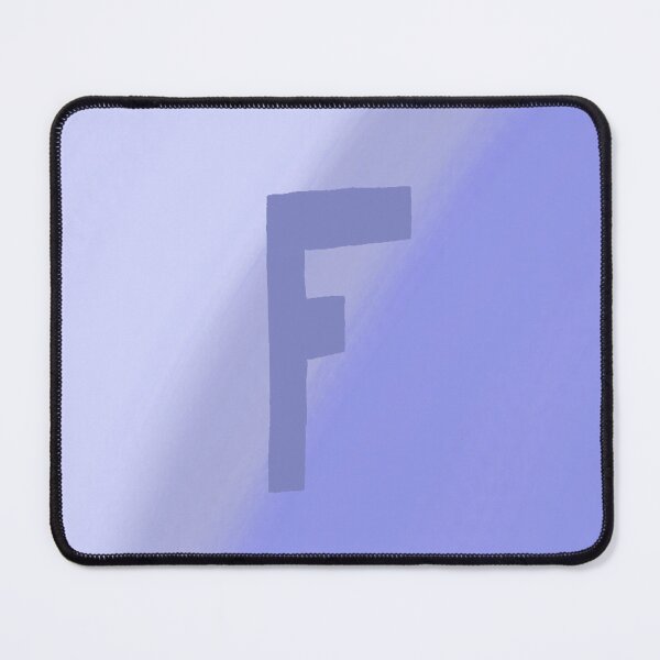 Item preview, Periwinkle F with Gradient Background designed and sold by MusicQueen17.