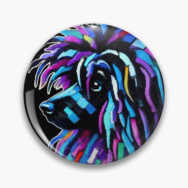 Item preview, Colorful Puli Portrait designed and sold by ChrisButler.