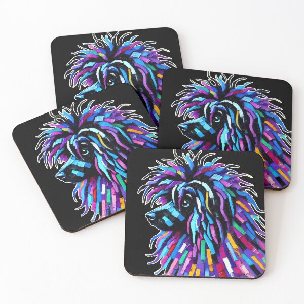 Item preview, Colorful Puli Portrait designed and sold by ChrisButler.
