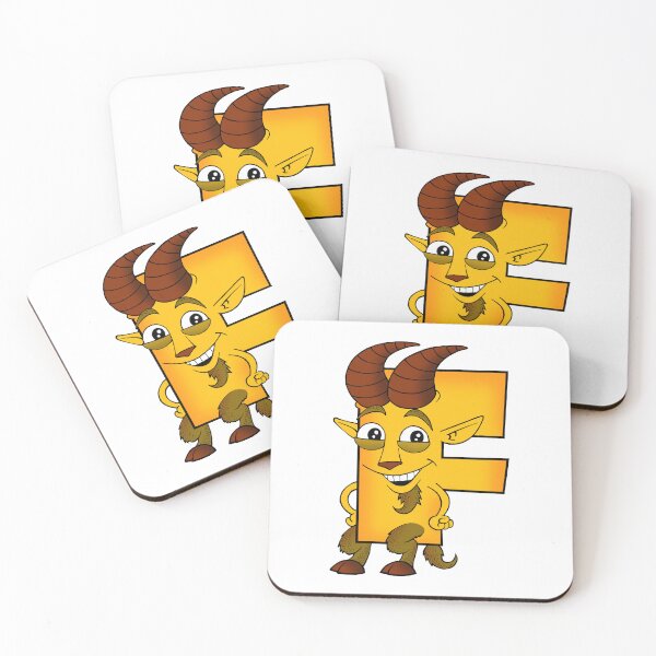 Item preview, Letter F Faun designed and sold by alphatoons.