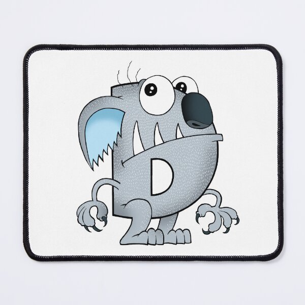 Item preview, Letter D Drop Bear designed and sold by alphatoons.