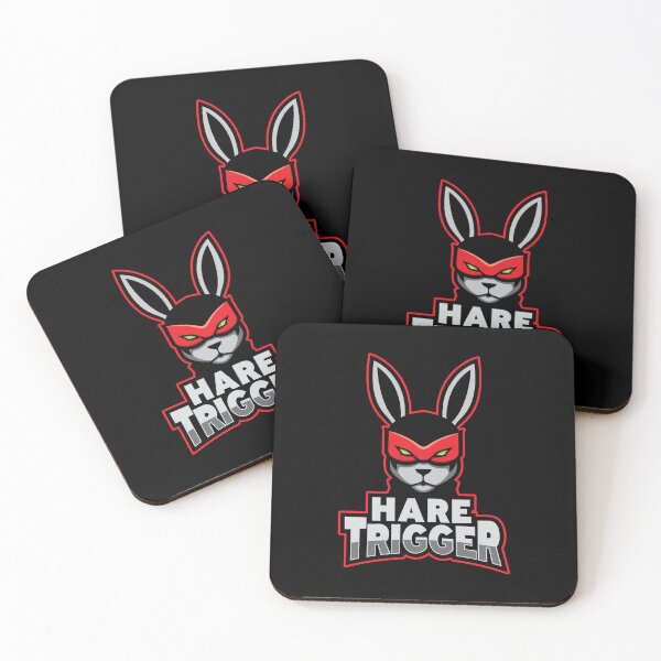 Item preview, Hare Trigger: The Ultimate Gamer Logo designed and sold by Guerrilla-Dx.