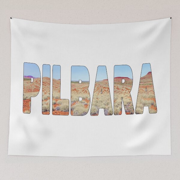 Item preview, PILBARA - Region Western Australia Desert Landscape Spinifex designed and sold by Adam Gormley.