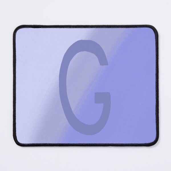 Item preview, Periwinkle G with Gradient Background designed and sold by MusicQueen17.
