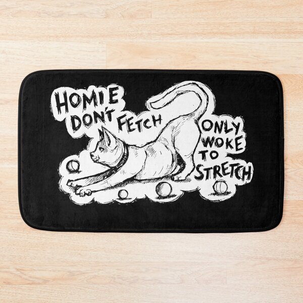Item preview, Homie Don’t Fetch  - Illustrated Lyrics designed and sold by bangart.