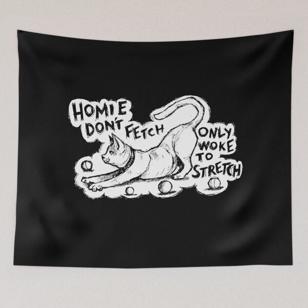 Item preview, Homie Don’t Fetch  - Illustrated Lyrics designed and sold by bangart.