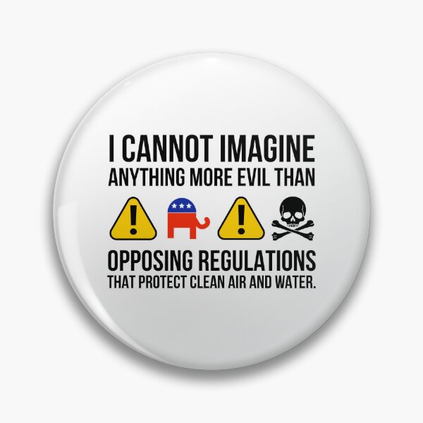 Item preview, Opposing protecting clean air and water is evil  designed and sold by Rachel the Artist .