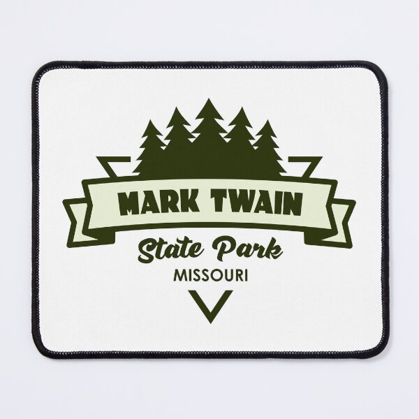 Item preview, Mark Twain State Park Missouri Trees And Ribbon designed and sold by bivenart.