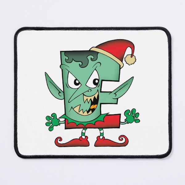 Item preview, Letter E Elf designed and sold by alphatoons.