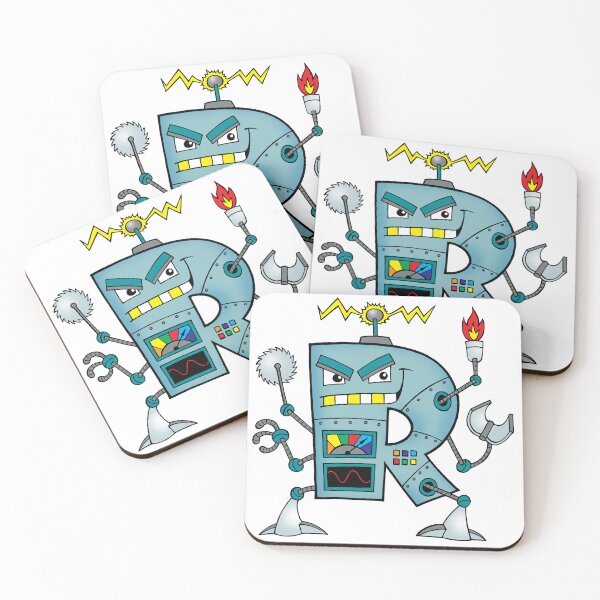 Item preview, Letter R Robot designed and sold by alphatoons.
