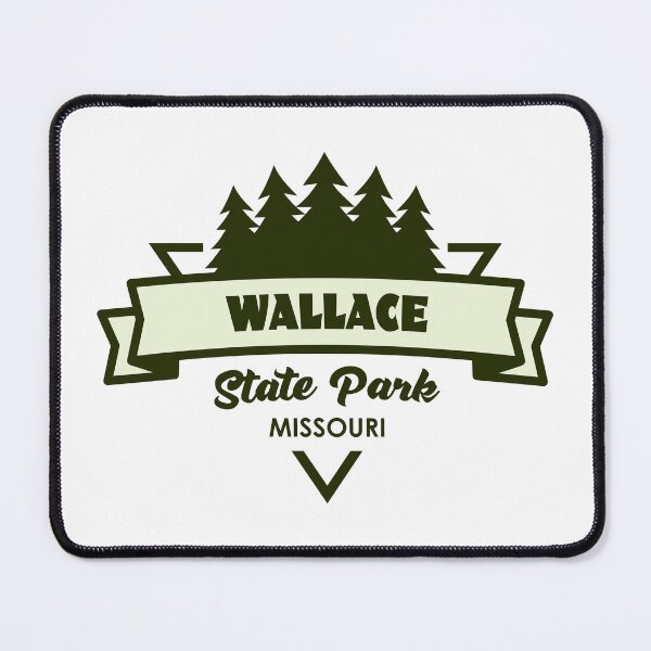 Item preview, Wallace State Park Missouri Trees And Ribbon designed and sold by bivenart.