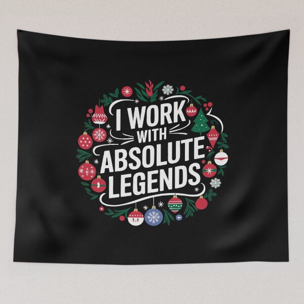 Item preview, Christmas Work Colleague Gift for Legends Office Fun Secret Santa White Elephant designed and sold by w1ckerman.