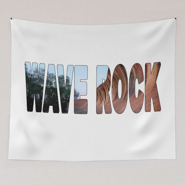 Item preview, WAVE ROCK - Western Australia Late Sunset Glow designed and sold by Adam Gormley.