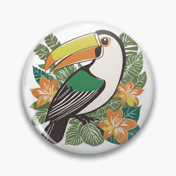 Item preview, Toucan print designed and sold by VioletSky-Arts.