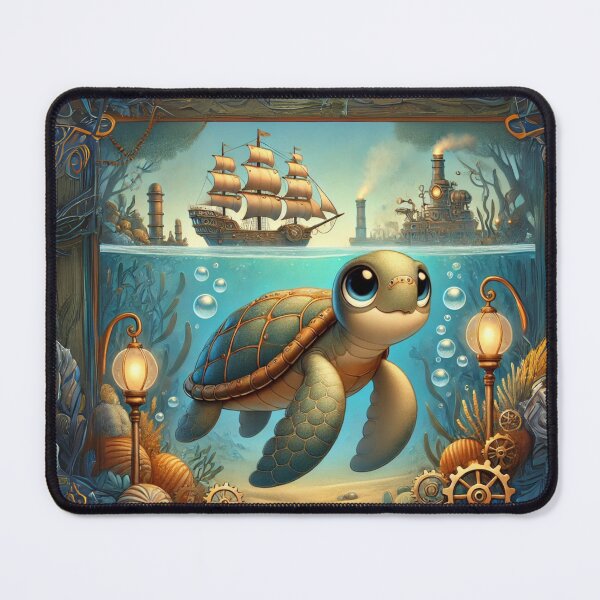 Item preview, Steampunk Leatherback Sea Turtle designed and sold by Sillytoe.