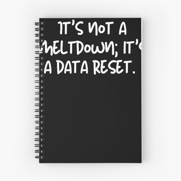 Item preview, It's not a meltdown; it's a data reset Autism  designed and sold by Comfy Creations.