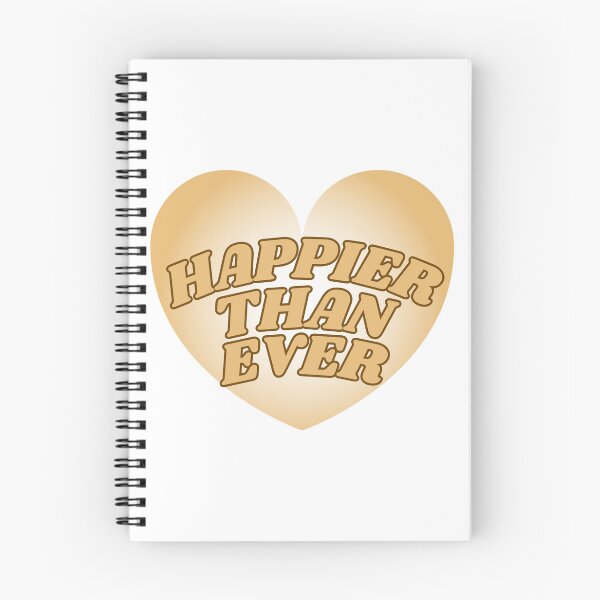 Item preview, BEIGE Billie Eilish HAPPIER THAN EVER Transparent Heart designed and sold by BRITTSTICKERSS.