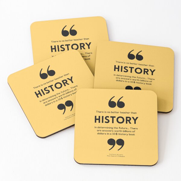 Item preview, Charlie Munger Quote, There is no better teacher than History designed and sold by VarnaChitra.
