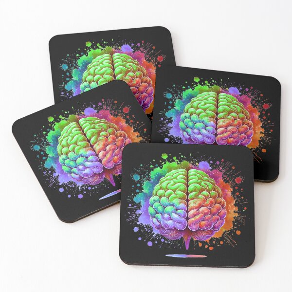 Item preview, Rainbow Paint Brain designed and sold by Porosenok.