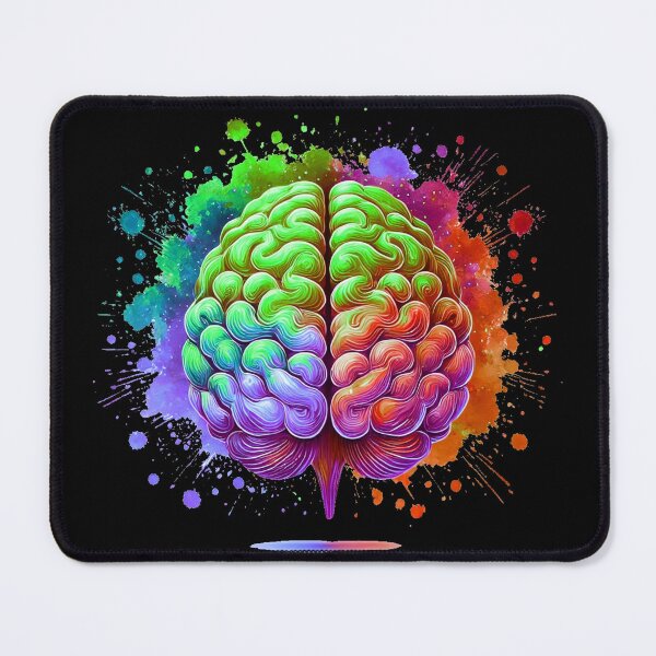 Item preview, Rainbow Paint Brain designed and sold by Porosenok.
