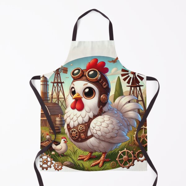 Item preview, Steampunk Leghorn Chicken designed and sold by Sillytoe.