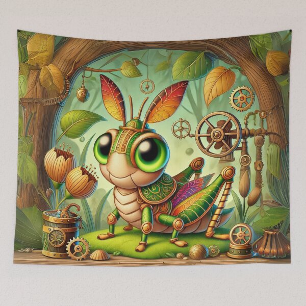Item preview, Steampunk Leichhardt’s Grasshopper designed and sold by Sillytoe.