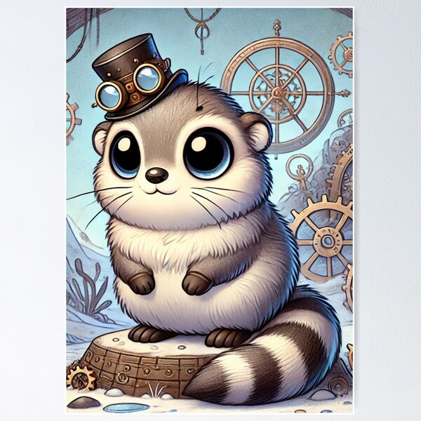 Item preview, Steampunk Lemming designed and sold by Sillytoe.