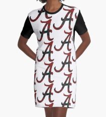 Alabama Crimson Tide Graphic T-Shirt Dress