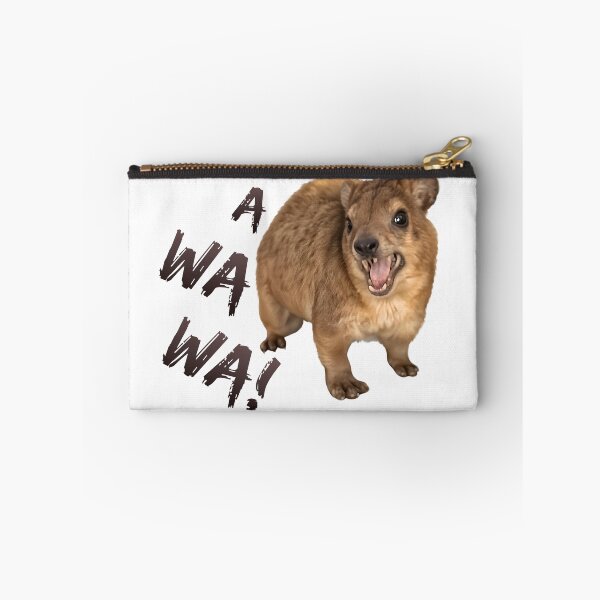 Item preview, Awawa! Angry Screaming Hyrax Meme - Cute & Funny designed and sold by Jakkuri.