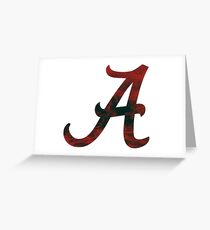 Alabama Crimson Tide Greeting Card