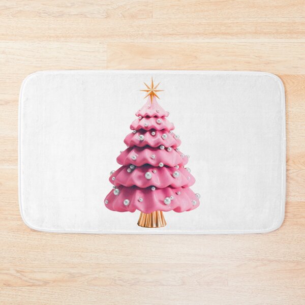 Item preview, a pastel pink Christmas tree designed and sold by OneLastWish.