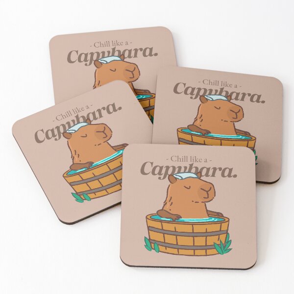 Item preview, Chill Like A Capybara designed and sold by Fanverse Merchandise.