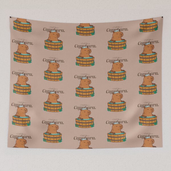 Item preview, Chill Like A Capybara designed and sold by Fanverse Merchandise.