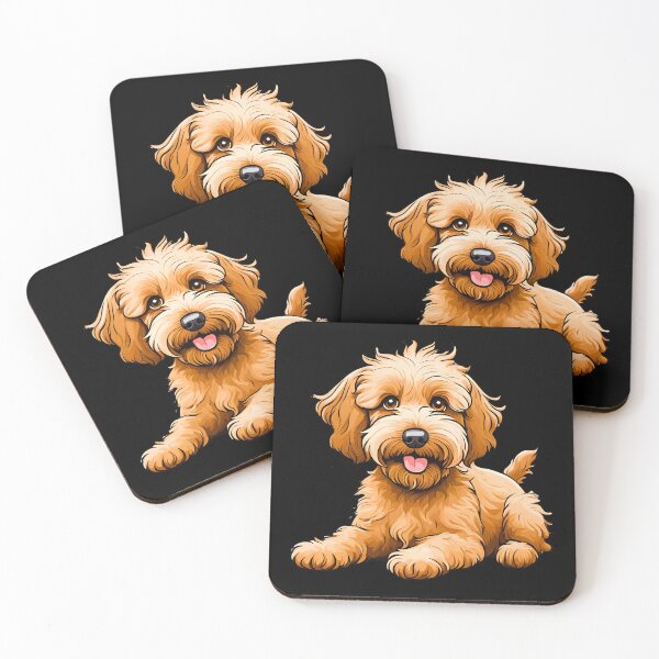Item preview, Charming Cartoon Labradoodle Puppy Design designed and sold by Fredster1966.