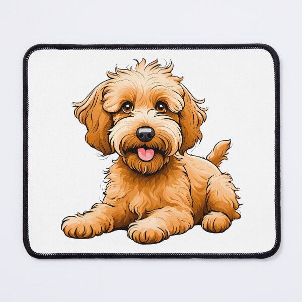 Item preview, Charming Cartoon Labradoodle Puppy Design designed and sold by Fredster1966.