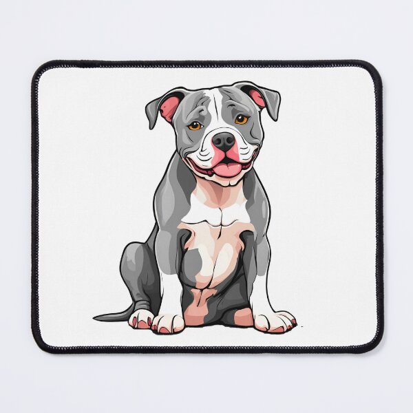 Item preview, Adorable Cartoon Pit Bull Design designed and sold by Fredster1966.