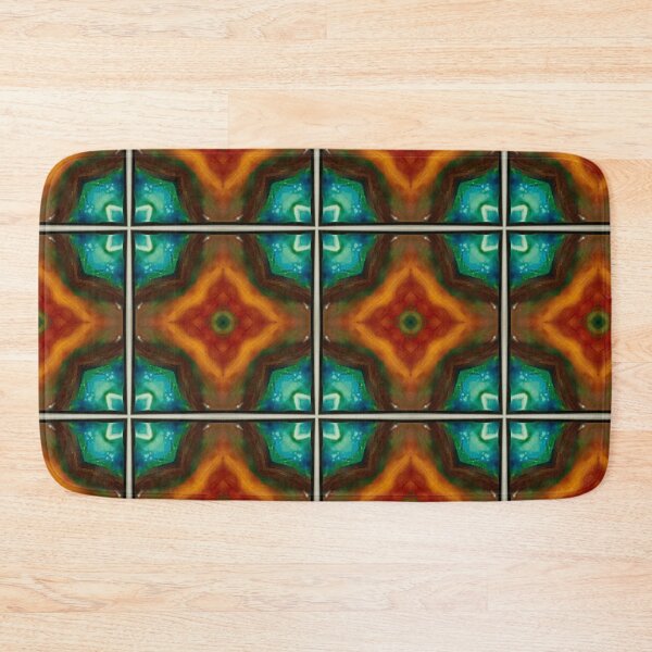 Item preview, Coloured Glass Window Pattern designed and sold by Zilpa’s Prints.