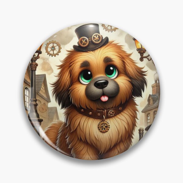 Item preview, Steampunk Leonberger designed and sold by Sillytoe.