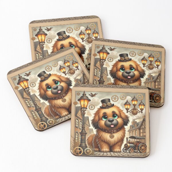 Item preview, Steampunk Leonberger designed and sold by Sillytoe.