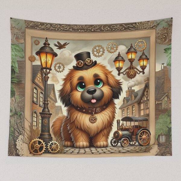 Item preview, Steampunk Leonberger designed and sold by Sillytoe.